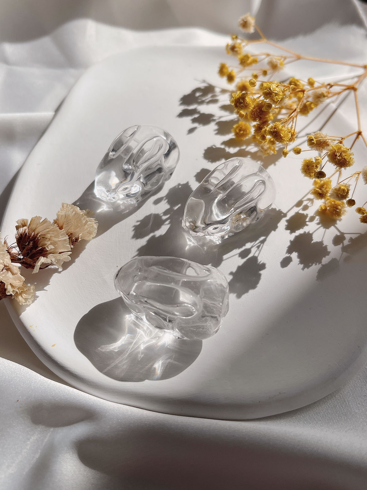 IMG_1562 天然水晶雕刻兔子 - 图片 1